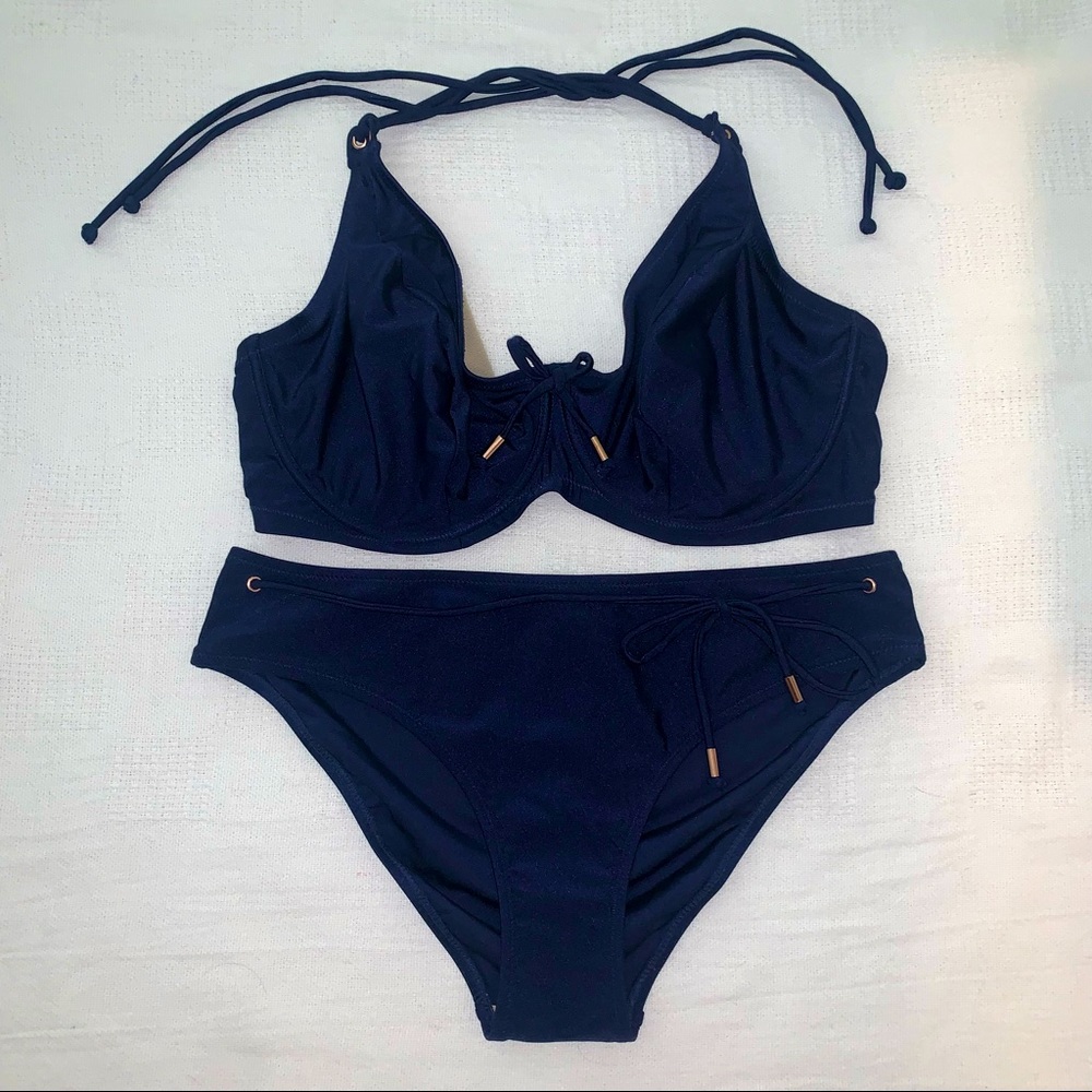 Pour Moi Brand Nautical Bikini 38G - 14 Bottom